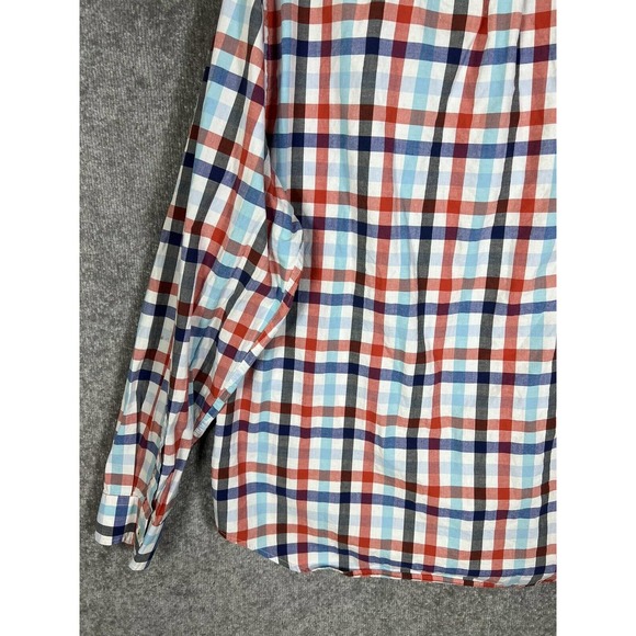 American Eagle AEO Prep Fit Button Down Long Sleeve Shirt Mens XXL Plaid - Picture 12 of 16